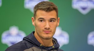 Mitchell Trubisky taken by the Chicago Bears.