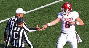 Baker Mayfield Cusses Kansas
