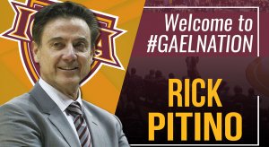 Rick Pitino is back at it