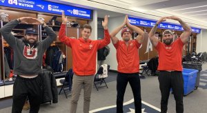 tom brady and chase winovich join nate ebner and john simon in O-H-I-O