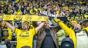 Columbus Crew celebrate MLS Cup