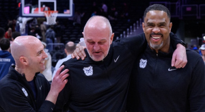 Thad Matta and his Butler assistants