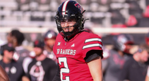 Brendan Sorsby at Texas Tech’s spring game