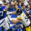 Trey Sermon running past Pittsburgh Steelers linebacker in 2023