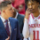 Brian Walsh talking to former Indiana guard CJ Gunn in 2022