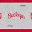 Ohio State script Buckeyes court