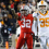 TreVeyon Henderson celebrating during Ohio State’s CFP win over Tennessee