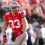Jack Sawyer picks up a fumble vs. Michigan in 2022
