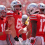 The Buckeyes celebrating Carnell Tate’s touchdown catch