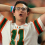 A Miami Hurricanes fan wearing a Carson Beck jersey