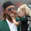 Nick Mangold's daughter playing with his beard