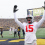 Jelani Thurman celebrating vs. Michigan