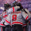 Ohio State women's hockey players embrace after a goal