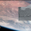Picture of Earth photographed during Apollo 7 mission in 1968, juxtaposed with the 1968 Ohio State vs. Purdue football game