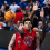 Justin Pippen driving to the basket in Puerto Rico
