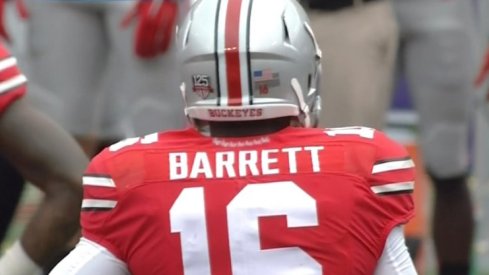 Barrett became just the 2nd Buckeye QB since 1950 to start a season opener.