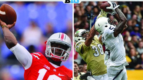 J.T. Barrett and DeSean Hamilton