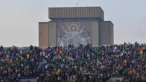 Touchdown Jesus and Notre Dame await Ohio State in a future series.