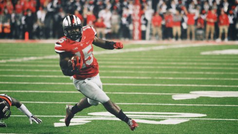 Ezekiel Elliott finds the end zone against Virginia Tech