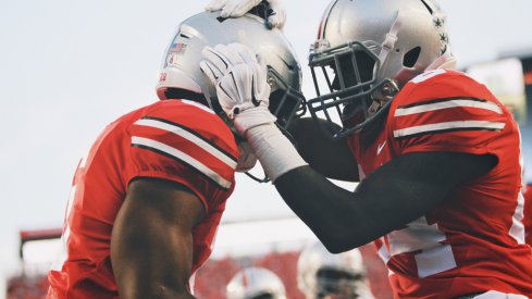 Ohio State briefly set a school record for total yardage Saturday night.