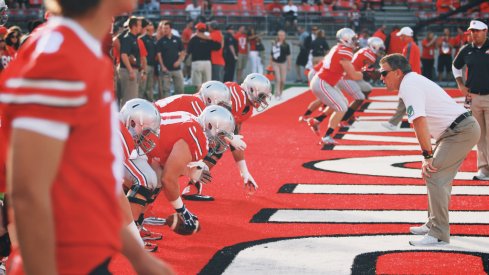 Ohio State's offensive line is showing strides.