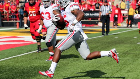 Raekwon McMillan was the Maryland game's top "pick".