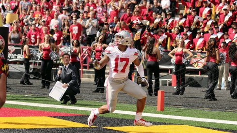 Jalin Marshall is one of the many players behind Ohio State's offensive eruption. 