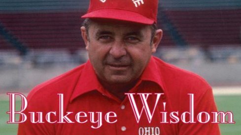 Earle Bruce's Buckeye Wisdom is on sale now