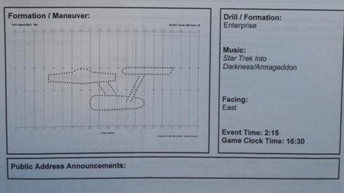 TBDBITL's halftime show for the Illinois game will have a space theme.
