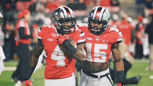 Ohio State freshman running back Curtis Samuel started over Ezekiel Elliott in a blowout of Illinois Saturday night. He made the most of it. 