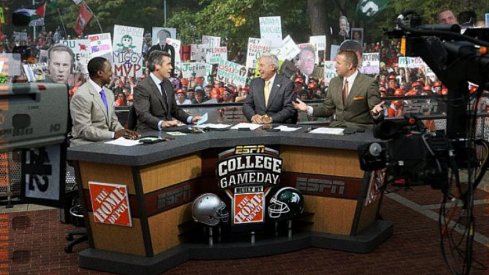 As expected, ESPN's College GameDay is heading to East Lansing next weekend for a massive game between Ohio State and Michigan State.