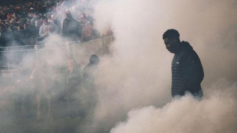 Braxton Miller.... through the smoke 