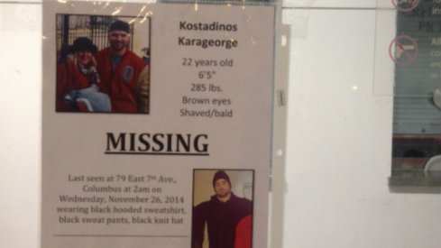 Kosta Karageorge has been missing since early Wednesday morning.