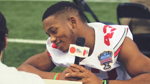 Darron Lee at media day.