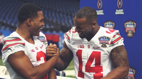 Curtis Grant and Raekwon McMillan