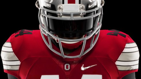 Ohio State will wear the crisp looking scarlet Nike Diamond Quest jerseys in the championship game.
