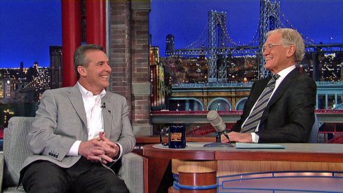 Urban Meyer will appear on the Late Show with David Letterman Friday night.
