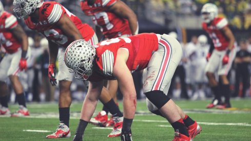 Joey Bosa lines up.