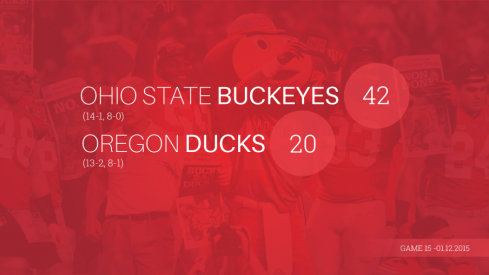 Ohio State Oregon Infographic Header