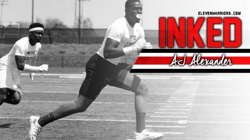 AJ Alexander is officially a Buckeye