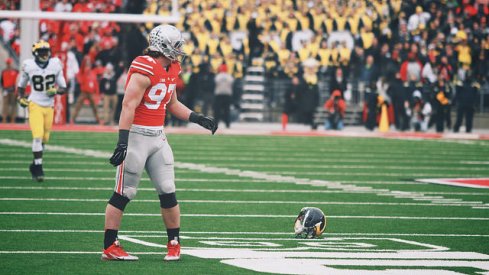 Joey Bosa after decapitating a man. 