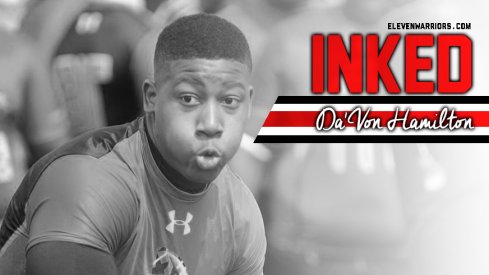 Da'Von Hamilton is officially a Buckeye