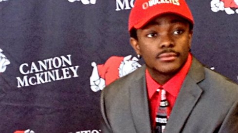 Eric Glover-Williams on National Signing Day.