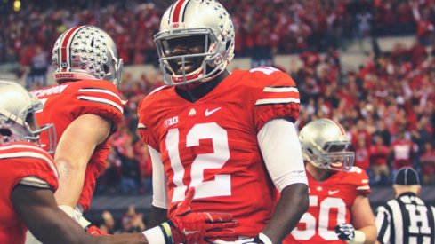 Cardale Jones and his teammates took Wisconsin to the woodshed in the first half of the Big Ten Championship.
