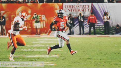 Braxton Miller is good at football.