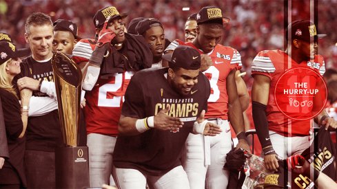 Buckeyes celebrating national title