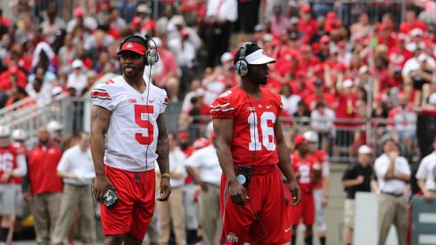 Braxton Miller (left) and J.T. Barrett (right)