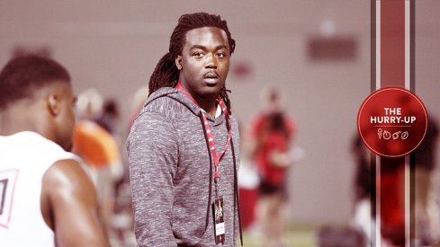 Kareem Walker during his last Ohio State visit