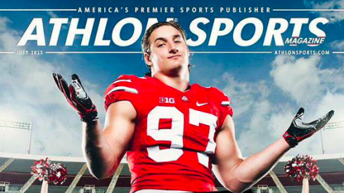 Joey Bosa on the Athlon Cover