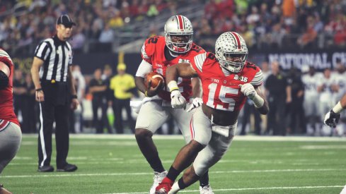 Cardale Jones and Ezekiel Elliott